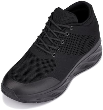 Black/Black Sole Fashion Lightweight Sporty Sneakers