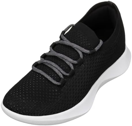 Black/Grey Ultra Lightweight Sporty Sneakers