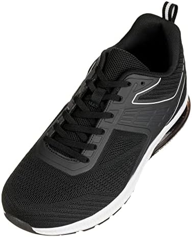 Black/White Super Lightweight Sporty Sneakers