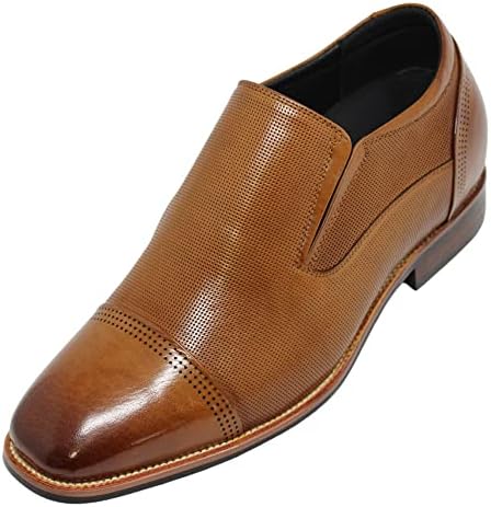 Brown Premium Leather Slip-on Formal Loafers