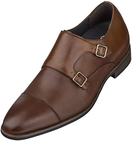 Brown Premium Leather Slip-on Lightweight Casual Loafers
