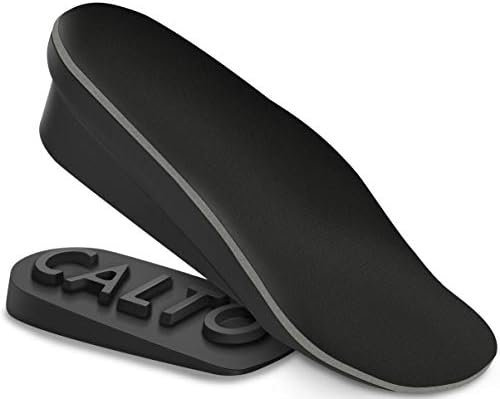 CALTO Adjustable 1.8 Inch Height Increase Insoles for Men & Women 3/4