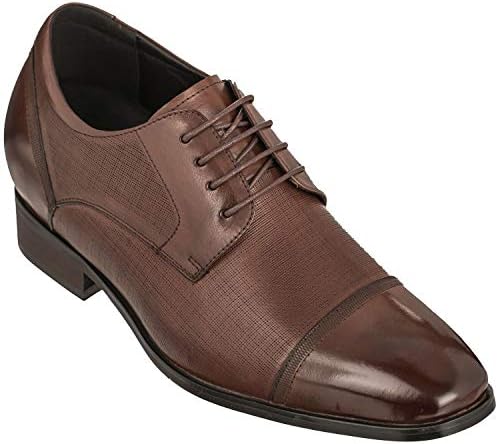 Dark Brown Premium Leather Lace-up Formal Oxfords