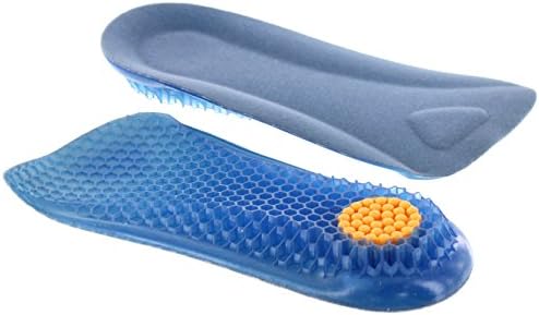 Height Increase Elevator Half Insole for Men 1/2 inch Taller Heel