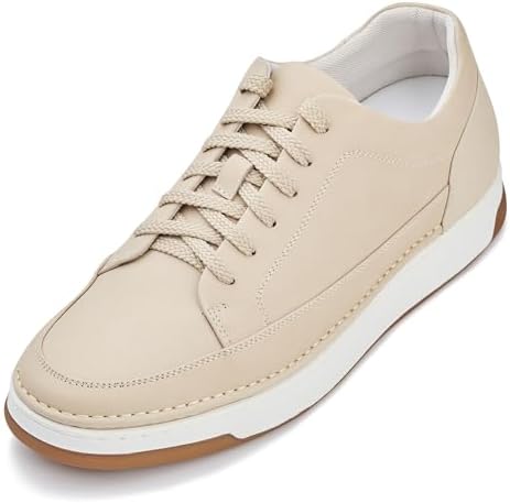 Ivory White Suede/White & Gum Sole Premium Suede Leather Lace-up