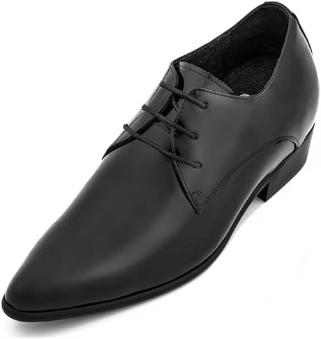 Jet Black Patent Leather Lace-up Formal Dress Oxfords