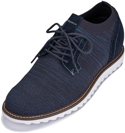 Navy Lightweight Lace-up Casual Derby