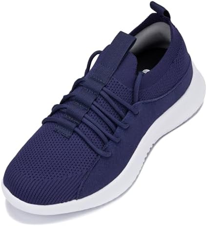 Navy/White Sole Ultra Lightweight Sporty Sneakers