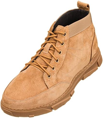 Nubuck Desert Tan Lace-up Work Boots