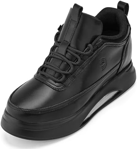 Onyx/Black Sole Chunky Elevated Platform Sneakers