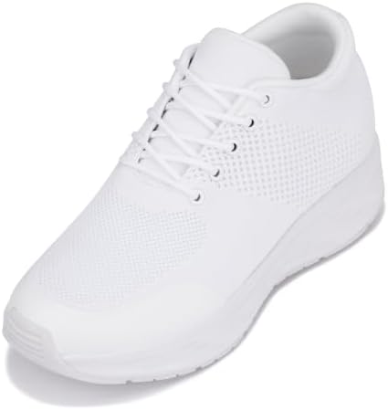 White/White Sole Fashion Lightweight Sporty Sneakers